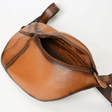 OHM121 Fanny Pack Genuine Leather women bag western Bag