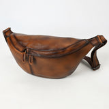 OHM121 Fanny Pack Genuine Leather women bag western Bag