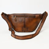 OHM121 Fanny Pack Genuine Leather women bag western Bag