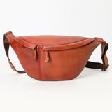 OHM121 Fanny Pack Genuine Leather women bag western Bag