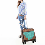 ADBG1569-Travel Case Genuine Western Leather Women Bag