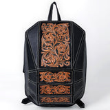 ADBGA680 Backpack Hand Tooled Genuine Western Leather Women Bag