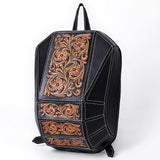 ADBGA680 Backpack Hand Tooled Genuine Western Leather Women Bag