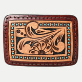 ADBLF110-BU Genuine American Leather Buckle Men and Women