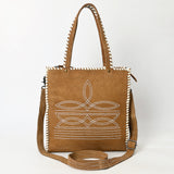 ADBG1590 Tote Genuine Western Suede Leather women bag