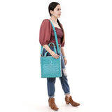 ADBG1590 Tote Genuine Western Suede Leather women bag