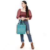 ADBG1590 Tote Genuine Western Suede Leather women bag