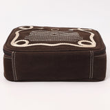 ADBGA681 Jewelry Case Genuine Western Leather Women Bag