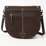 ADBGA684 Crossbody Genuine Western Suede Leather women bag