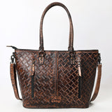 ADBG1519 Tote Hand Tooled Genuine Western Leather Women Bag