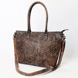 ADBG1519 Tote Hand Tooled Genuine Western Leather Women Bag