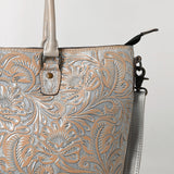 ADBG1519 Tote Hand Tooled Genuine Western Leather Women Bag