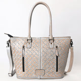 ADBG1519 Tote Hand Tooled Genuine Western Leather Women Bag