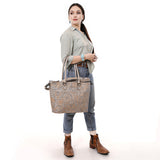 ADBG1519 Tote Hand Tooled Genuine Western Leather Women Bag