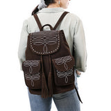 ADBG1640 Backpack Genuine Western Leather Women Bag