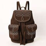 ADBG1640 Backpack Genuine Western Leather Women Bag