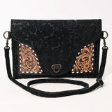 ADBG1641 Crossbody Hand Tooled Genuine Western Leather Women Bag