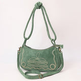 ADBGA645 Crossbody Genuine Western Suede Leather women bag