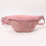 ADBGA668 Fanny Pack  Genuine Western Leather Women Bag