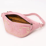 ADBGA668 Fanny Pack  Genuine Western Leather Women Bag