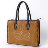 ADBGM484 Tote Genuine Western Suede Leather women bag