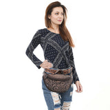 ADBGZ829 Fanny Pack Genuine Western Leather Women Bag