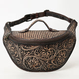 ADBGZ829 Fanny Pack Genuine Western Leather Women Bag