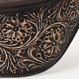 ADBGZ829 Fanny Pack Genuine Western Leather Women Bag