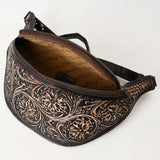 ADBGZ829 Fanny Pack Genuine Western Leather Women Bag