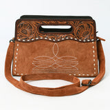 ADBG1658 Crossbody Suede Genuine Western Leather Women Bag