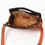 ADBG1658 Crossbody Suede Genuine Western Leather Women Bag