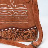 ADBG1659 Crossbody Suede Genuine Western Leather Women Bag