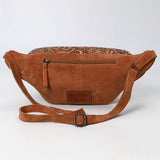 ADBG1660 Fanny Pack Suede Genuine Western Leather Women Bag