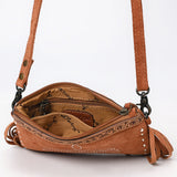 ADBG1662 Crossbody Suede Genuine Western Leather Women Bag