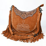 ADBG1663 Crossbody Suede Genuine  Western Leather Women Bag