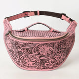 ADBGZ829 Fanny Pack Genuine Western Leather Women Bag