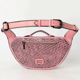 ADBGZ829 Fanny Pack Genuine Western Leather Women Bag