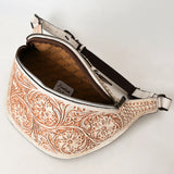 ADBGZ829 Fanny Pack Genuine Western Leather Women Bag