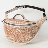 ADBGZ829 Fanny Pack Genuine Western Leather Women Bag