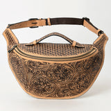 ADBGZ829 Fanny Pack Genuine Western Leather Women Bag