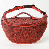 ADBGZ829 Fanny Pack Genuine Western Leather Women Bag