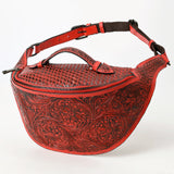 ADBGZ829 Fanny Pack Genuine Western Leather Women Bag