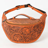 ADBGZ829 Fanny Pack Genuine Western Leather Women Bag