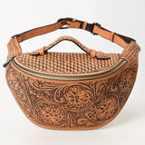 ADBGZ829 Fanny Pack Genuine Western Leather Women Bag