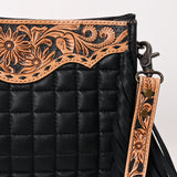 ADBG1664 Crossbody Hand Tooled Genuine Western Leather Women Bag