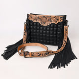 ADBG1664 Crossbody Hand Tooled Genuine Western Leather Women Bag