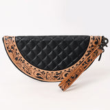 ADBG1666 Taco Hand Tooled Genuine Western Leather Women Bag