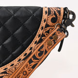 ADBG1666 Taco Hand Tooled Genuine Western Leather Women Bag