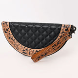 ADBG1666 Taco Hand Tooled Genuine Western Leather Women Bag