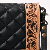 ADBG1667 Organiser Hand Tooled Genuine Western Leather Women Bag